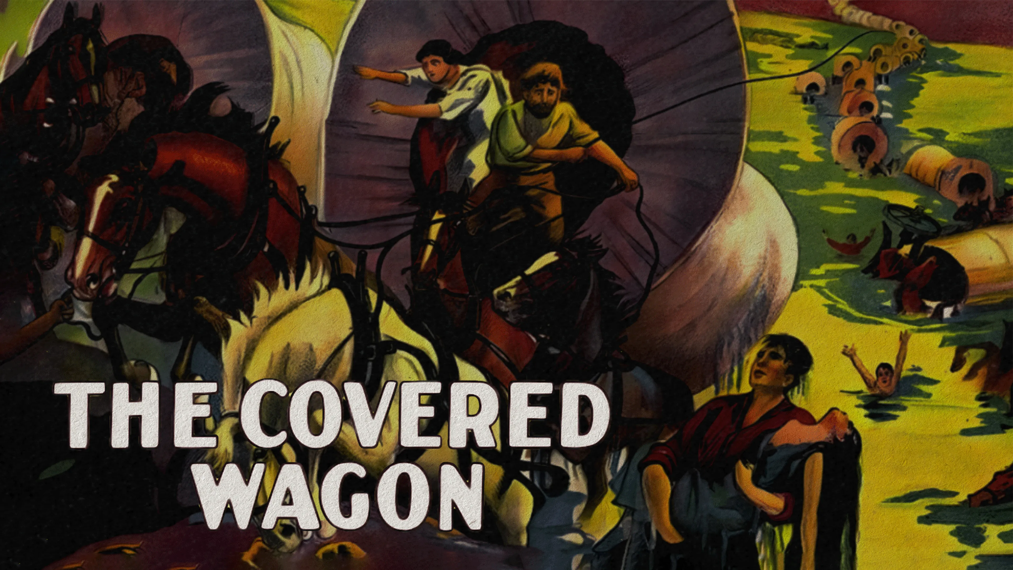The Covered Wagon poster